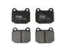 Комплект передних тормозных колодок OPEL ASCONA B, ASTRA J, INSIGNIA A, KADETT C, MANTA B (1.2-6.2, 01.72-) TRW GDB611 (фото 1)