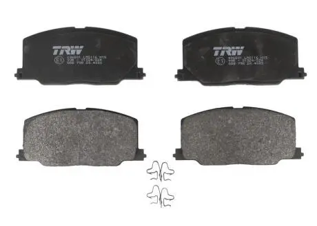 Колодки Тормозные (передние) Toyota Camry 82-91/Carina 82-01/Celica 85-93/Corolla 83-00 TRW GDB798