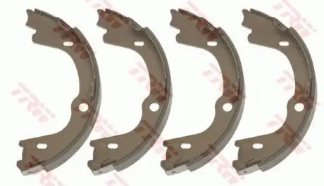 Колодка гальмівна HYUNDAI H-1 CARGO, H-1 TRAVEL, IX55 2.5D/3.0D/3.8 01.07- TRW GS8003