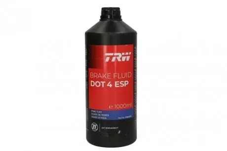 Тормозная жидкость DOT4 (1L) [сухость: 269°C, влажность: 171°C, вязкость: 720мм²/с] TRW PFB440SE