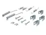 Монтажный комплект барабанных колодок (AKEBONO) HONDA ACCORD III, CIVIC I/II/V-VII, HR-V, INTEGRA (1.4-2.0, 10.83-) TRW SFK197 (фото 1)