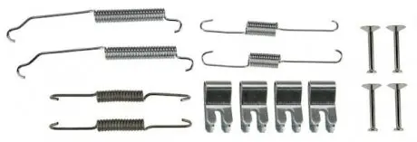 Монтажный набор тормозной колодки FORD FIESTA, FIESTA VI, KA+ III; MAZDA 2 1.0-1.6D 07.07- TRW SFK431