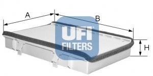 Фильтр, воздух во внутренном пространстве UFI 5304900 (фото 1)