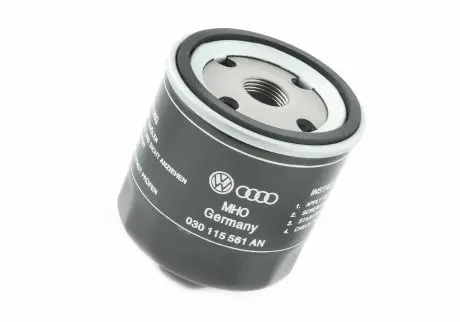 Масляный фильтр VW Golf 1.4 (09-13), Polo (05-14)/Skoda Fabia (00-15), Octavia (01-13) VAG 030115561AN