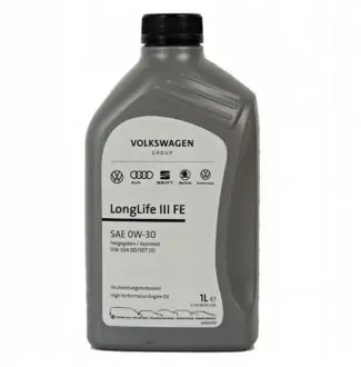 Олива 0W30 LongLife III FE (1L) VW504.00/507.00 VAG GS55545M2