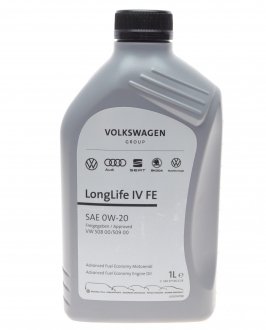 Олива 0W20 LongLife IV (1л) VW 508.00/509.00 VAG GS60577M2