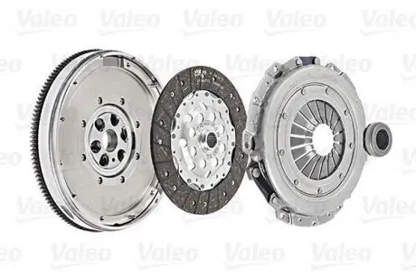 Демпфер + комплект сцепления + выжимной VW Passat/Audi A4/A6 1.9 TDI 95-01 Valeo 837041