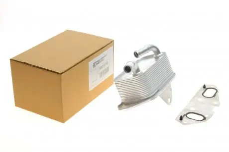 Радиатор масляный Audi A4/A5/A6/A7/Q5/Q7 2.0D-3.2 04- (теплообменник) Van Wezel 03013703