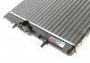 Радиатор охлаждения Peugeot 206 1.1-1.6 02- (мех.фуговані ребра) Van Wezel 40002188 (фото 6)