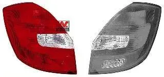Ліхтар задній лівий SKODA FABIA 10/14>21 Van Wezel 7627931