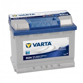 Батарея акумуляторна Blue Dynamic 12В 60Аг 540А(EN) R+ VARTA 560 408 054