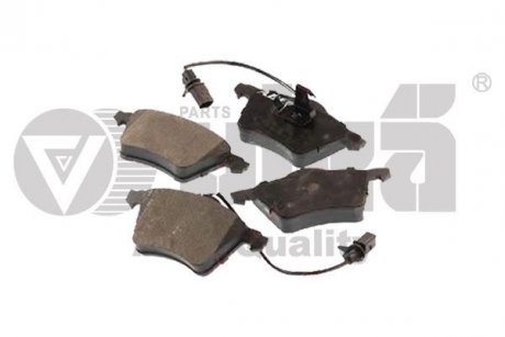 Колодки тормозные передние VW Sharan (01-10)/Seat Alhambra (01-10) Vika 66981105801