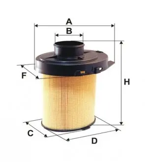 Фільтр повітряний CITROEN, PEUGEOT /AK246 (WIX-Filtron) WIX FILTERS WA6033