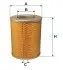Фільтр повітряний NISSAN /AM412 (WIX-Filtron) WIX FILTERS WA6081 (фото 1)