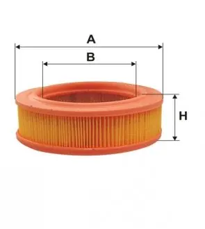 Фільтр повітряний /AR219 (WIX-Filtron) WIX FILTERS WA6401