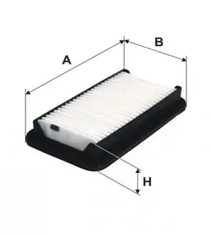 Фільтр повітряний /AP176/5 (WIX-Filtron) WIX FILTERS WA9549