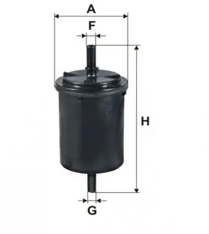 Фильтр топливный Renault Kangoo 1.2-1.6i 97- WIX FILTERS WF8034