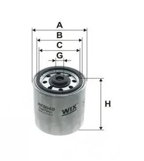 Фильтр топливный MB OM601-602 WIX FILTERS WF8048