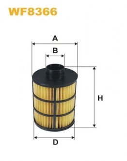 Фильтр топливный Fiat Ducato 2.0-2.8 JTD 06- WIX FILTERS WF8366