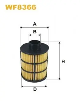 Фильтр топливный Fiat Ducato 2.0-2.8 JTD 06- WIX FILTERS WF8366
