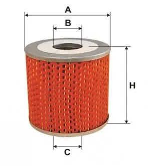 Масляный фильтр двигателя FORD TRANSIT OM515/ (WIX-Filtron) WIX FILTERS WL7035