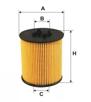 Масляный фильтр двигателя OPEL ASTRA /OE648/2 (WIX-Filtron) WIX FILTERS WL7241