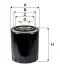 Масляный фильтр двигателя /OP632/7 (WIX-Filtron) WIX FILTERS WL7450 (фото 1)