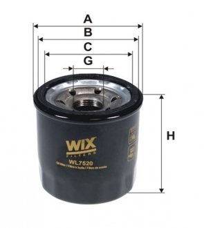 Фільтр оливний WIX FILTERS WL7520