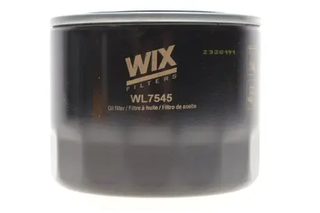Масляный фильтр двигателя MITSUBISHI L200, PAJERO SPORT II 2.5 DI-D 06- (WIX-FILTERS) WIX FILTERS WL7545