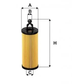 Масляный фильтр JEEP CHEROKEE 3.2 13-, WRANGLER 3.6 06- (WIX-FILTERS) WIX FILTERS WL7569