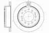 Тормозной диск зад. Cruiser 300/80/90/Prado/Lexus GX 01-10 3.0-4.7 WOKING D6956.10 (фото 1)