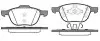Гальмівні колодки пер.FORD C-MAX/FOCUS/MAZDA 3/5/VOLVO V40/S40/C70/C30 1.0-2.5 03-19 WOKING P11823.30 (фото 1)
