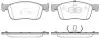 Колодки тормозные диск. перед. (Remsa) Peugeot Expert 1.6 16-,Peugeot Expert 2.0 16- WOKING P16193.00 (фото 1)