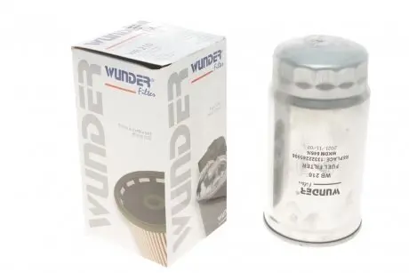 Фильтр топливный BMW 3 (E36)/5 (E34/E39)/7 (E38) 2.5D 91-04 (M51) WUNDER FILTER WB 210
