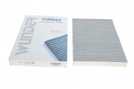 Фільтр салону Audi A4/A6 1.6-4.2 97- (вугільний) WUNDER FILTER WPK 113 (фото 1)