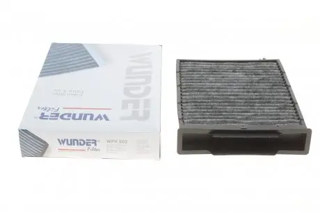 Фильтр салона Renault Megane II 02-(угольный) WUNDER FILTER WPK 802