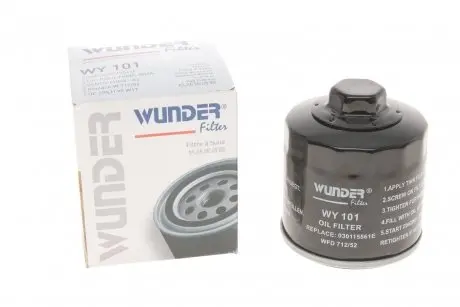 Фільтр оливи WUNDER WUNDER FILTER WY 101