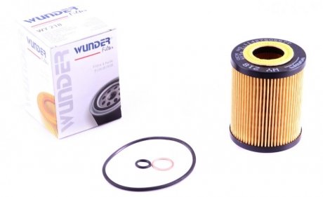 Фільтр оливи BMW 5 (E60)/6 (E60)/X5 (E53) 3.6-4.8i 01-10 WUNDER FILTER WY 218