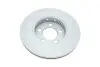 Диск тормозной (передний) Skoda Fabia/Octavia 96-/Roomster 06-/VW Golf (256x22)(с покрытием)(вент.) ZIMMERMANN 100.1233.20 (фото 2)