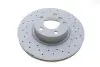 Диск тормозной (передний) BMW X3 (F25)/X4 (F26) 10-(328x28) (с покрытием) (вентил.) (с отверстиями) ZIMMERMANN 150.3494.52 (фото 7)