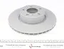 Диск тормозной (задний) BMW X3 (F25)/X4 (F26) 10-(330x20) (с покрытием) (вентилированный) ZIMMERMANN 150349520 (фото 6)