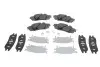 Колодки гальмівні (задні) Toyota C-HR 16--/Rav4 18-/Lexus RX 15- (Akebono) ZIMMERMANN 22434.145.1 (фото 1)