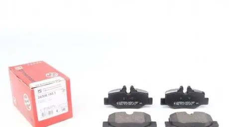 Тормозные колодки (задние) MB Vito (W639) 03- (Bendix-Bosch) ZIMMERMANN 24008.185.1