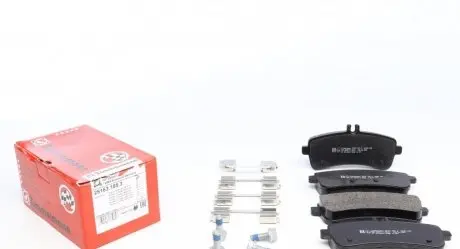 Тормозные колодки (задние) MB S-class (W222/C217/A217)/SL (R231) 13- (TRW) (с аксессуарами) ZIMMERMANN 25163.185.3