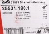 Комплект гальмівних колодок ZIMMERMANN 25531.190.1 (фото 5)
