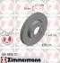 Диск гальмівний (передній) Hyundai Tucson/i30 2.0 CRDi 04-/Kia Cee\'d 06- (280x26) (з покр.) (вент.) ZIMMERMANN 320.3806.20 (фото 1)