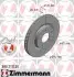 Диск тормозной (передний) Citroen C4/ Peugeot 4008 12-(294x26) (с покрытием) (вентил.) ZIMMERMANN 380.2111.20 (фото 1)