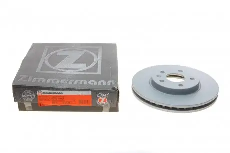 Диск тормозной (передний) Opel Astra K 15-(276x26) R15 ZIMMERMANN 430.2641.20